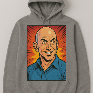 Bezos Visionary Grey Sweatshirt