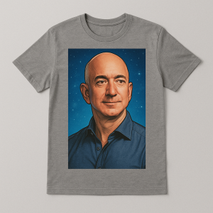 Bezos Legacy Grey T-Shirt